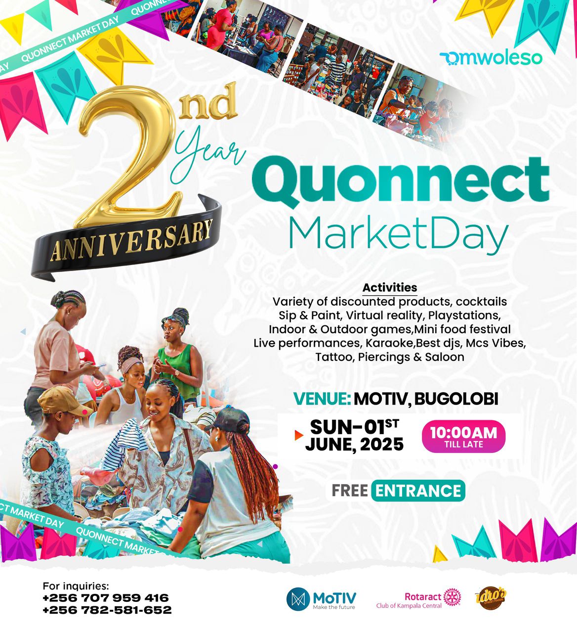 Quonnect Market day 2nd year Anniversary