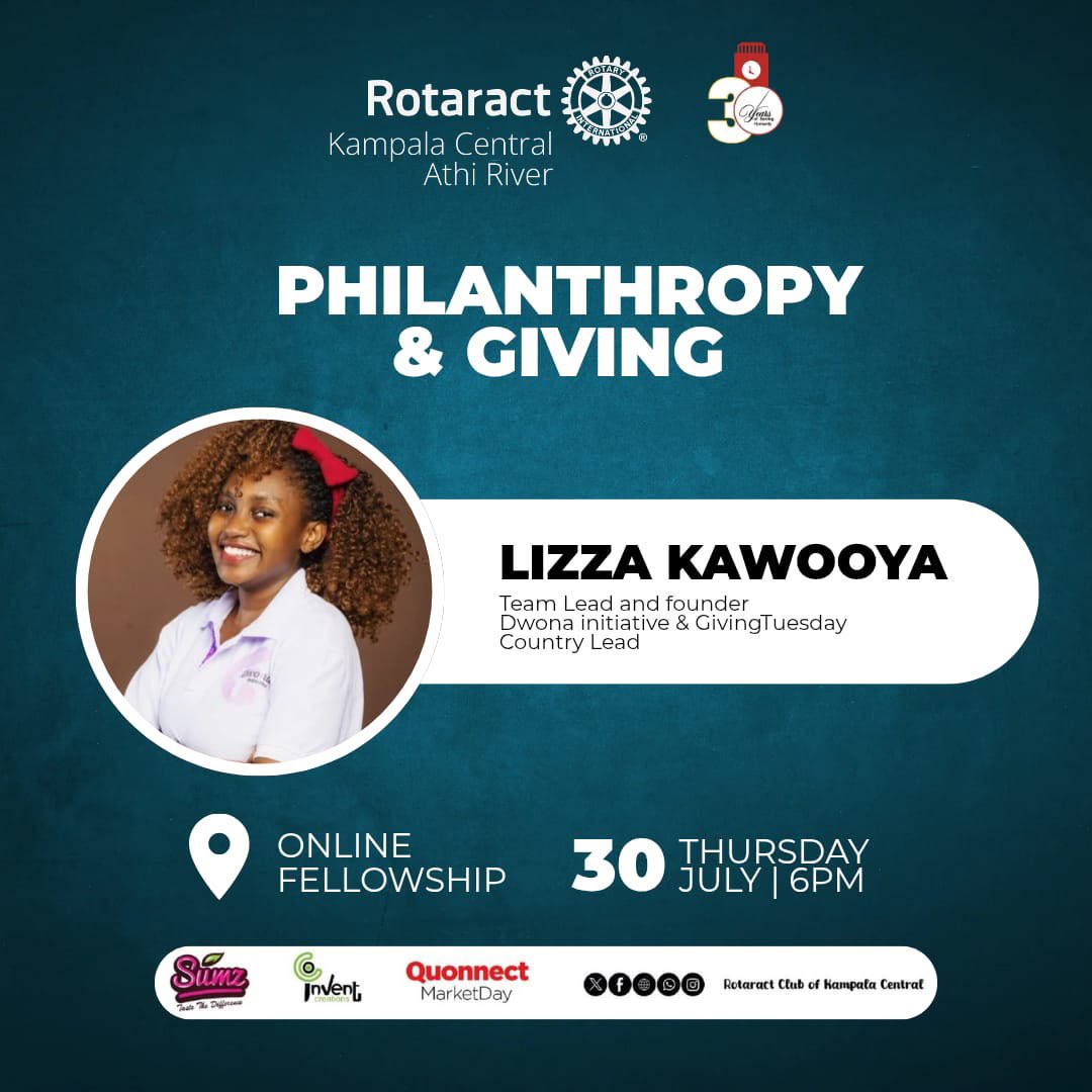 Fellowship : Philanthropy and Giving By Lizza Kawooya