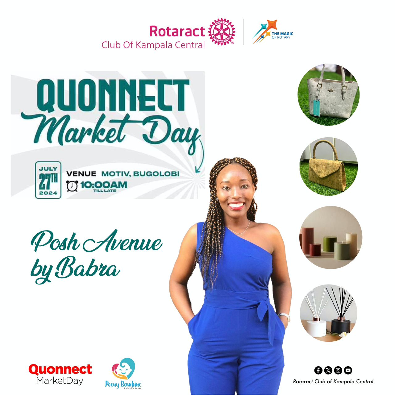 QUONNECT MARKET DAY - POSH AVENUE BY BABRA